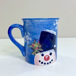Certified International Snowman Mug Coffee Cup Hot Tea, Art by Barb Tourtillotte